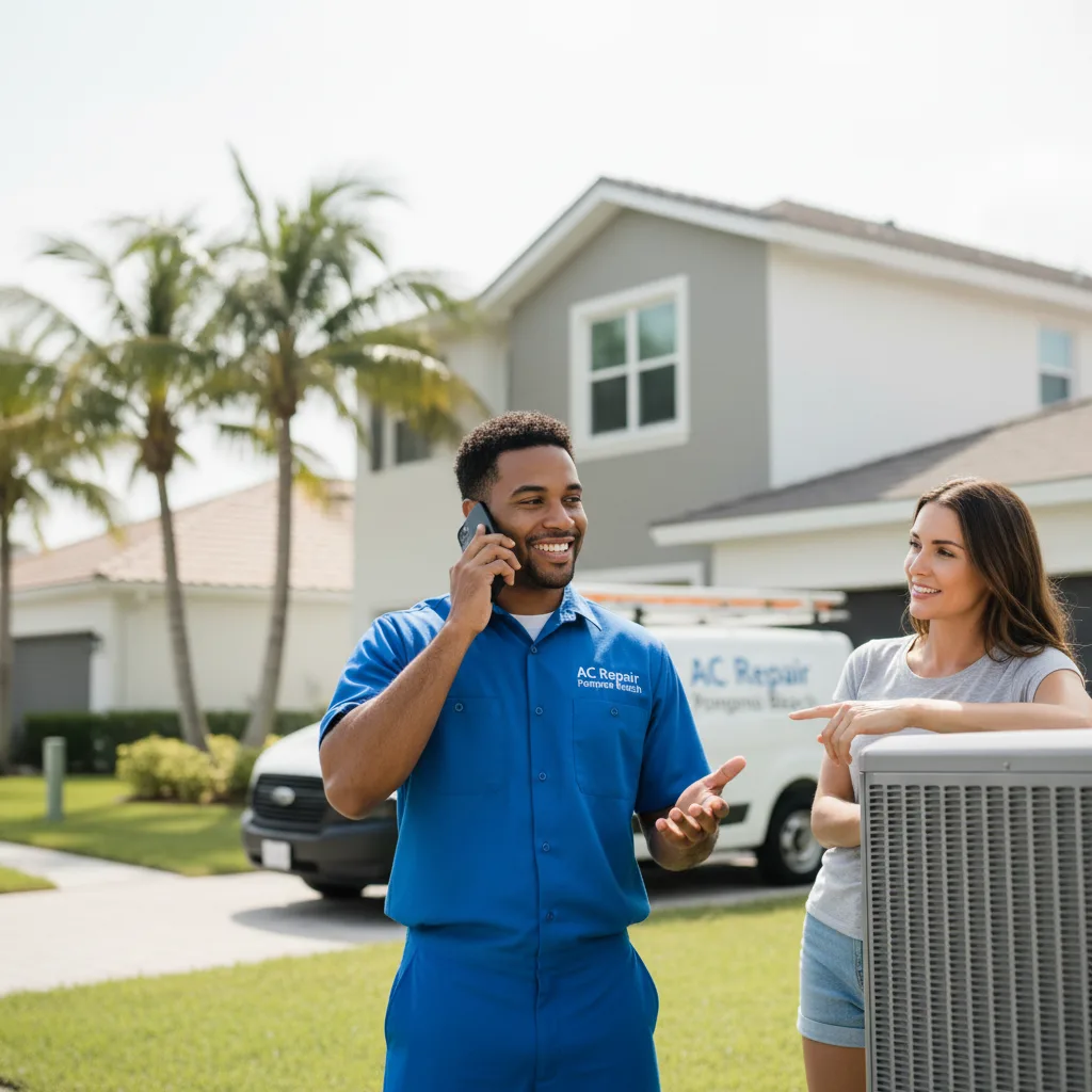 AC Repair Pompano Beach customer support in Washburn